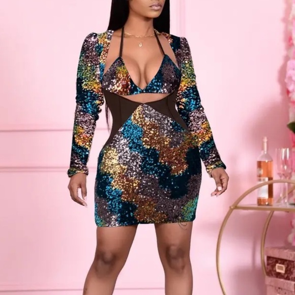 SEQUENCE DRESS - Picture 2 of 2